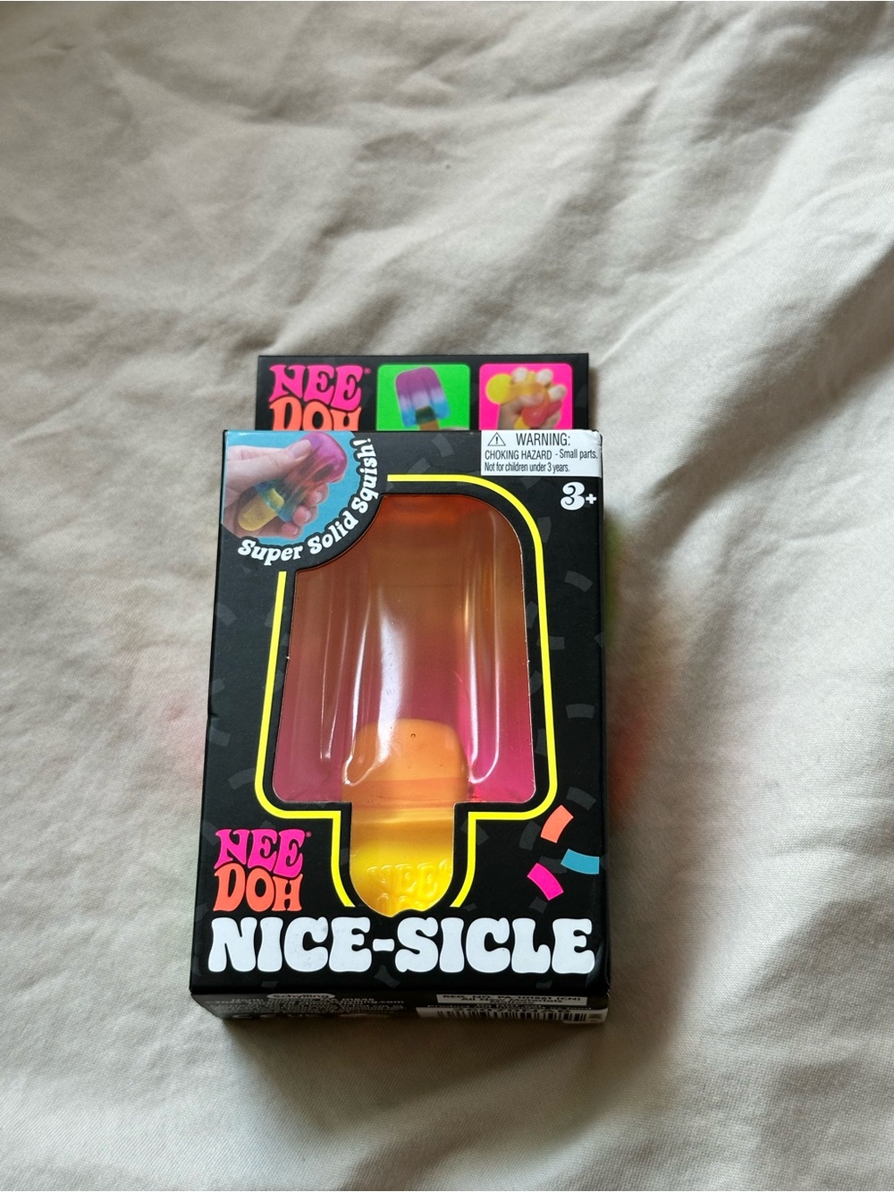 NEW Schylling Needoh Nice-Sicle - Pink/Orange/Yellow